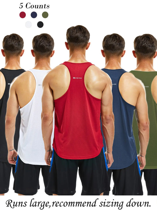 Round Neck Sports Racerback Tank Top